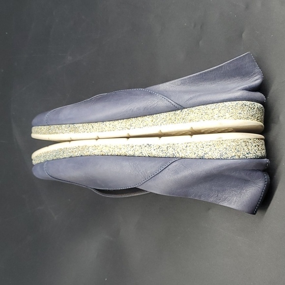 Saydo Blue Leather Loafers Slip-on EU 40 US 9.5 Made In Portugal - Picture 7 of 11